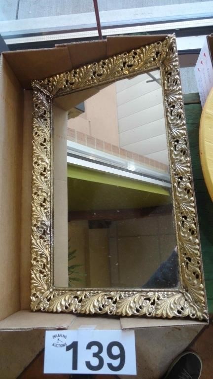 Vintage Vanity Mirror Tray