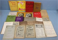 Antique Song & Music Books, Opera Programs