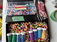 #2261 plastic bead collection