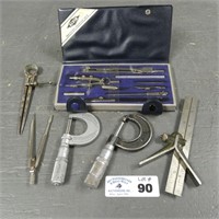 Starrett Micrometer & Other Machinist Tools