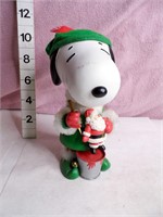 Snoopy Elf Animated Musical Figure