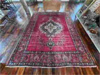 Hand Knotted Rug - 142" x 108"