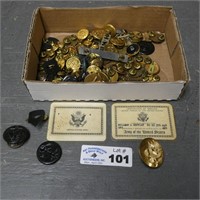 Early Military Pins & Buttons