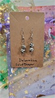 Spotted Dalmatian Jasper Earrings