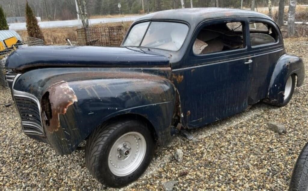 1941 Plymouth 2-Door Sedan Rolling Chassis