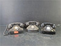 Lot of (3) Vintage Telephones