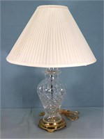 Waterford Lismore Crystal Lamp