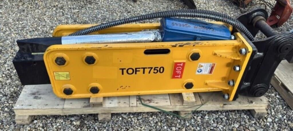NEW Toft 750 Hydraulic Hammer