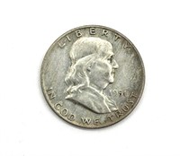 1951-D Franklin Half Dollar
