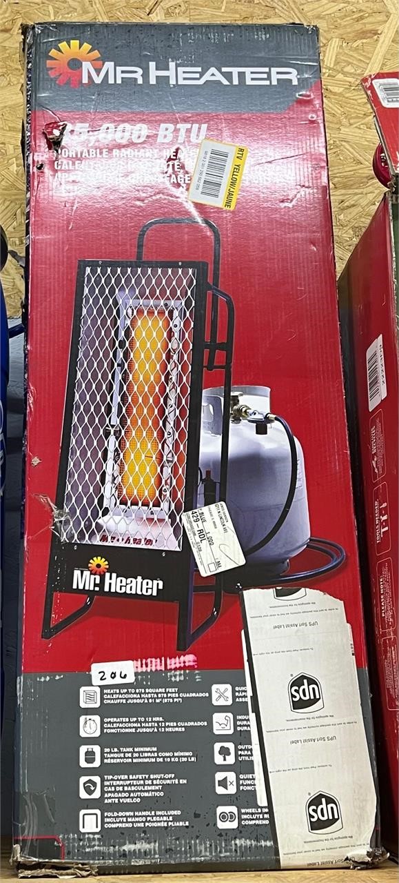 Mr Heater Portable Radiant Heater Propane