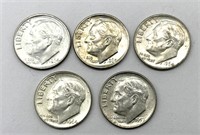 1957 and 1964 Roosevelt Dimes