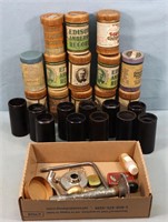 Victrola Parts & Edison Wax Cylinders