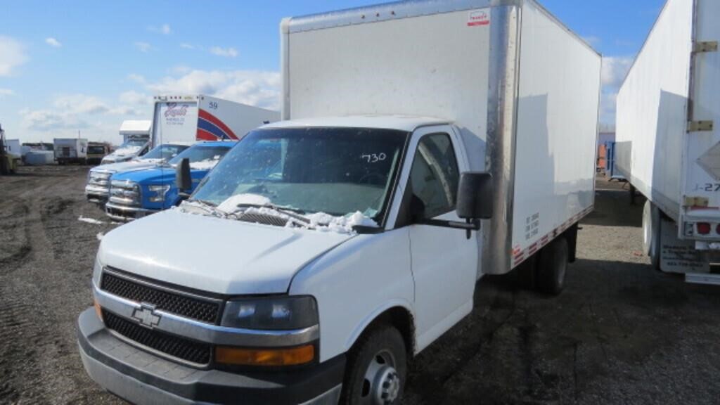 2017 Chev 3500 Cube Van Bank Repossession