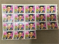 18 Elvis Presley Stamps