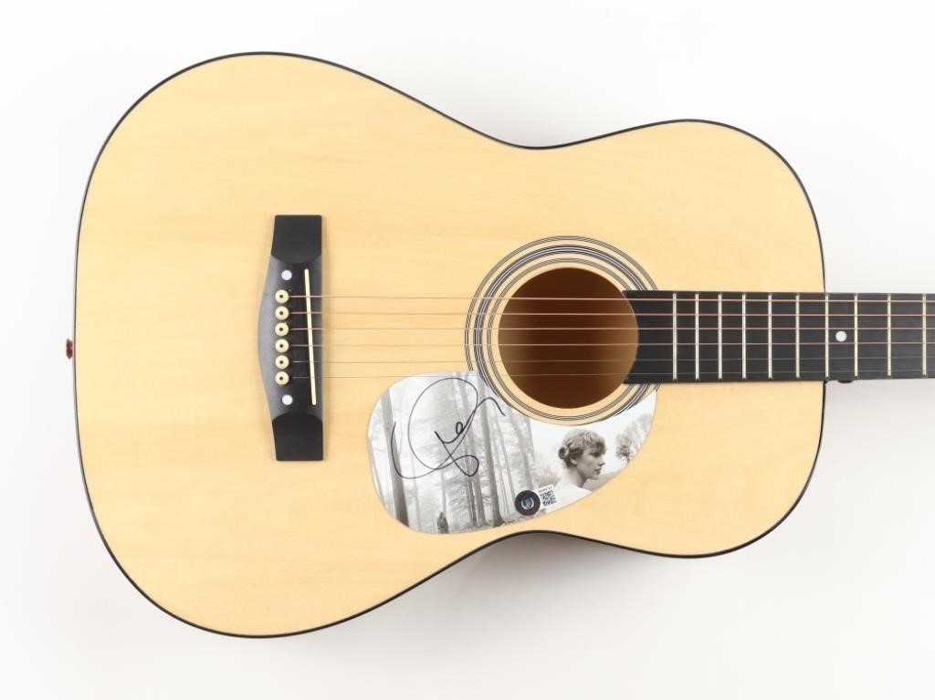 Autographed Taylor Swift Acoustic Guitar