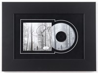 Autographed Taylor Swift Album Display