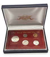 First Year of Clad 1965 Coin Set