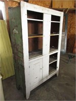 Primitive Painted Cabinet