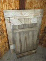 (2) Primitive Barn Doors
