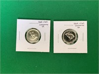 #2311 2 Canadian collectible coins