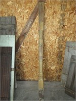 7' Wood Porch Post