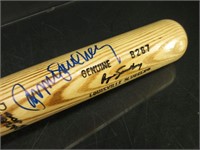 Ryne Sanberg Autographed Baseball Bat