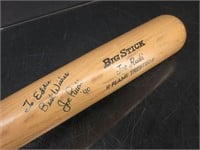 Joe Rudi Autoghraphed Baseball Bat