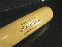 Hank Aaron Autographed Baseball Bat