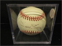Willie Stargill Autographed Baseball