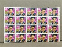 20 Elvis Presley Used Stamps