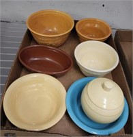 MISC BOWLS, STONEWARE, MISC