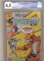 Vintage 1986 Web of Spider-Man #19 Comic Book