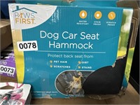 PAWS FIRST CAR SEAT HAMMOCK