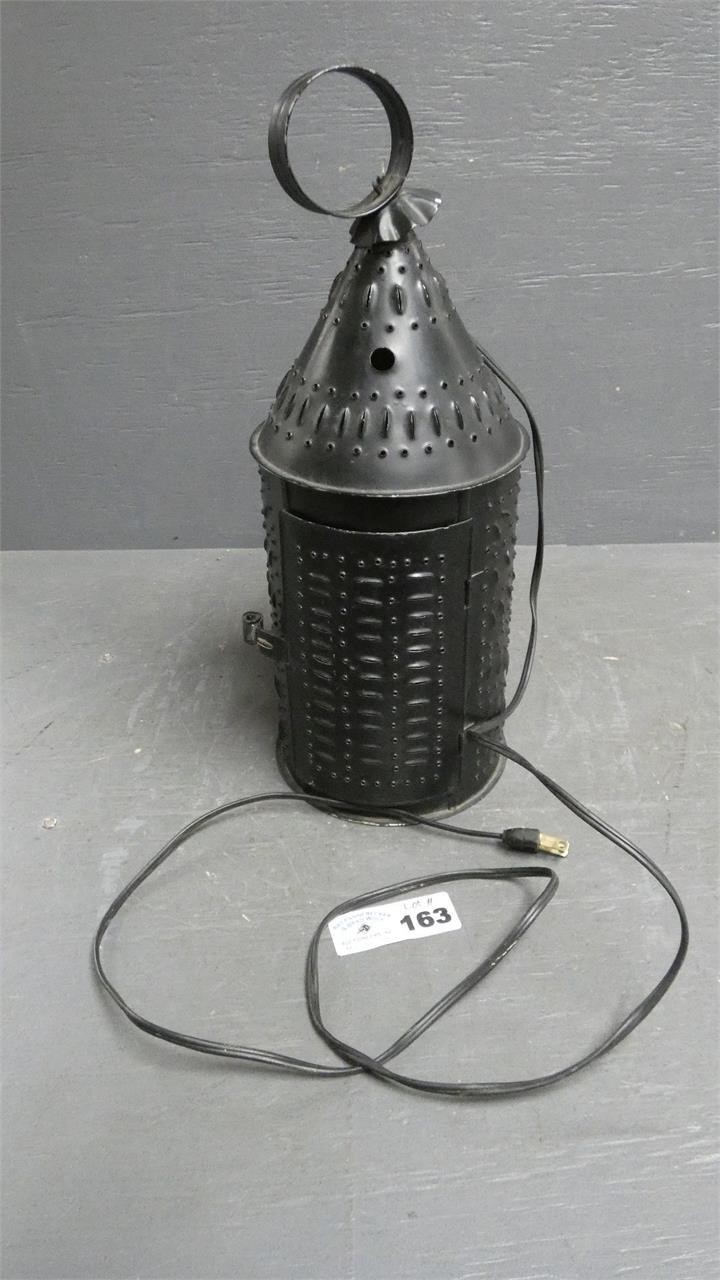 Punch Tin Lantern