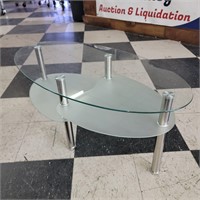 .Glass Top Coffee Table