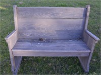 Small Wooden Bench