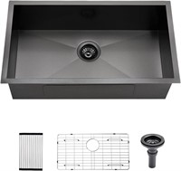 New $300 Kitchen Bar Sink(Black)
