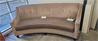 Rounded back couch