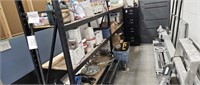 Two sections of Costco style racking with the