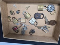 Vintage locks & keys