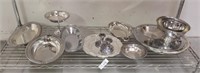 GROUP OF ASSORTED SILVER PLATE