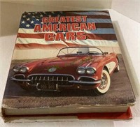 Hardback coffee table book Greatest American Cars