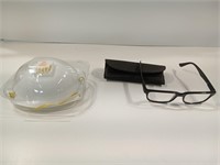 Reading Glasses +2.75 + Case + N95 Face Mask
