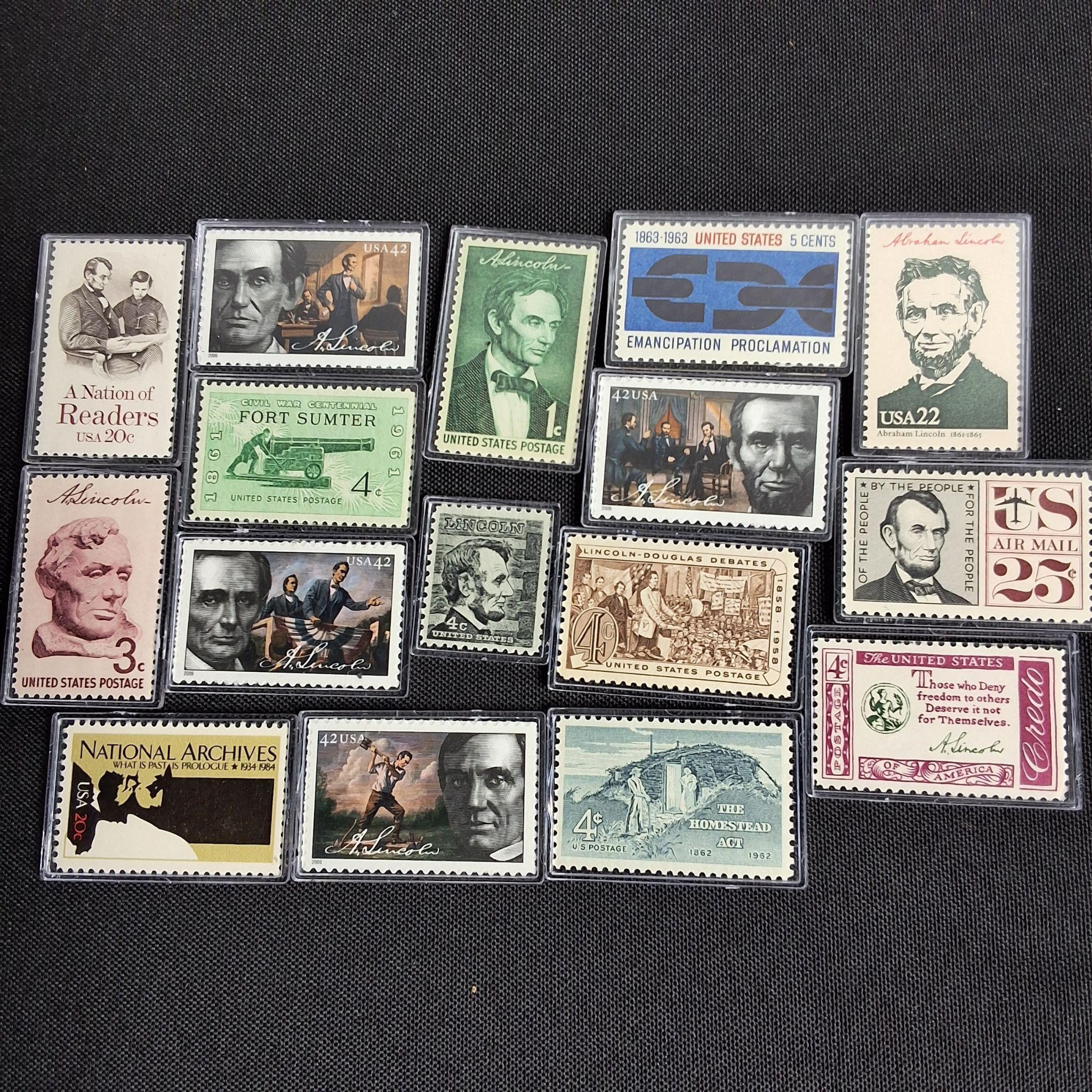 INDIVIDUALLY CASED STAMPS