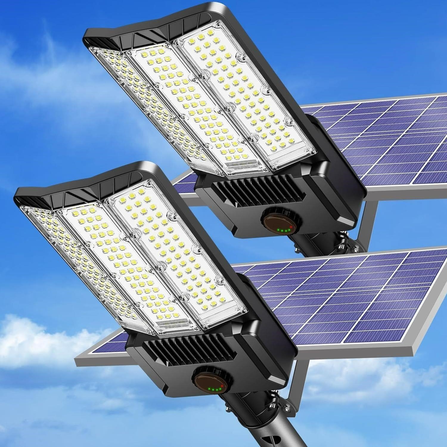 1600W Commercial Grade Solar Powered Street Lights