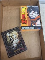DRAGON BALL Z AND TRINITY BLOOD DVDS