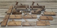 Old Wood Moulding & Plow Planes