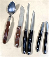 Cutco knives & spoon