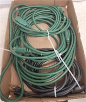 TRAY OF EXTENSION CORDS