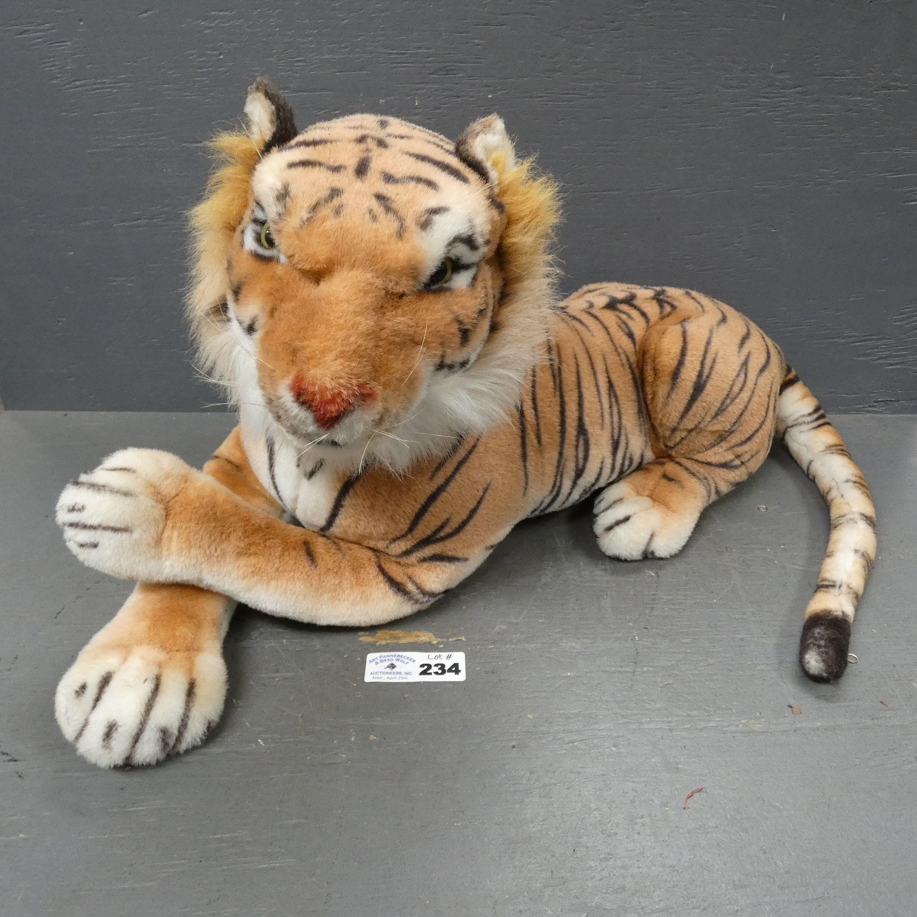 Large Plush Tiger